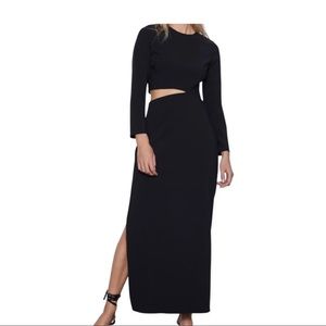 SOLD Zara Cutout Maxi Dress
